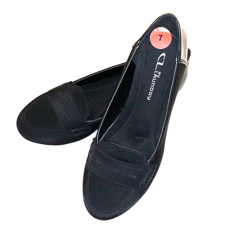 CL by Laundry Black Wedge Pump | Style: Bail-020